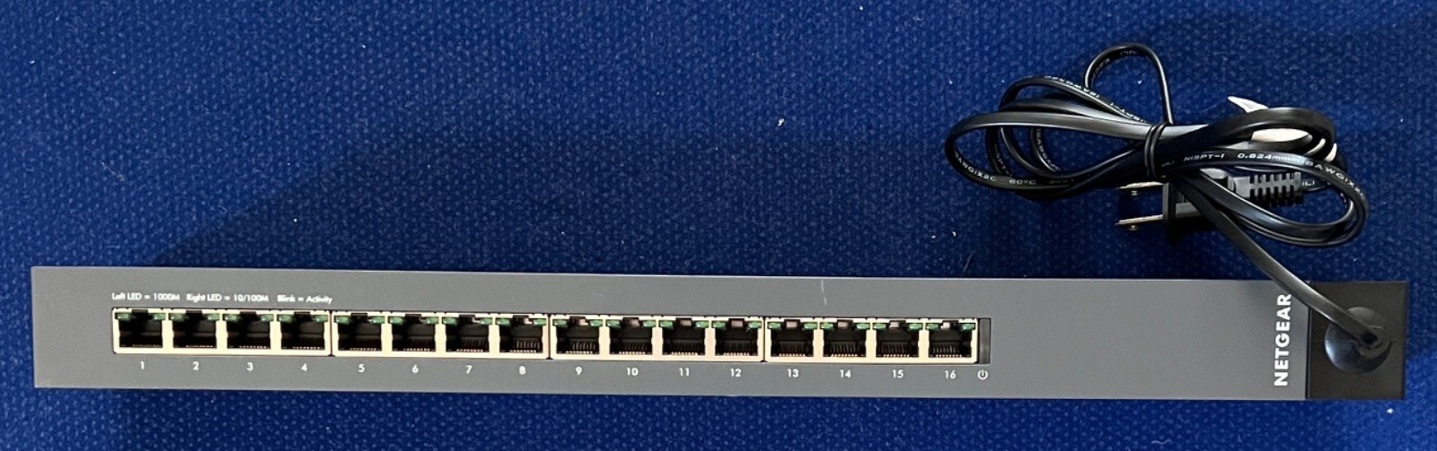 Netgear GSS116E ProSAFE GSS116E 16-Port Gigabit Network managed Switch