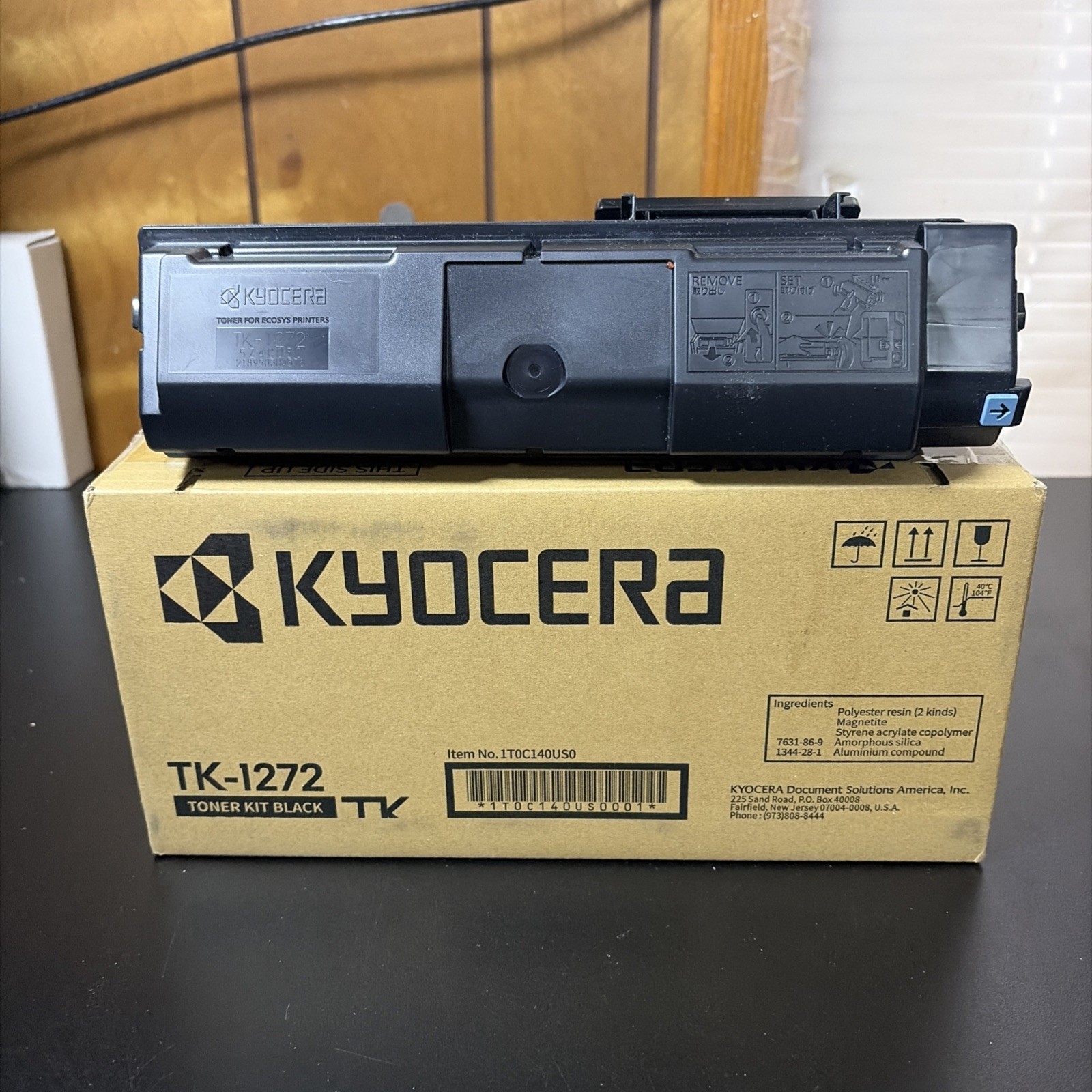 Kyocera TK-1272 Black Laser Toner Cartridge for Kyocera Printers