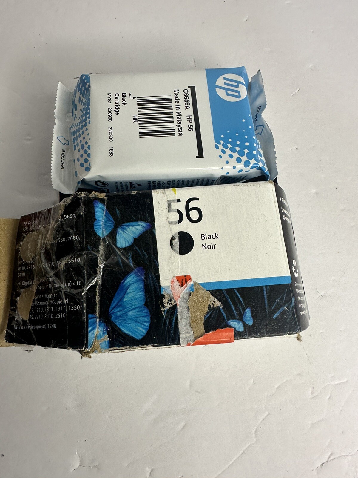 Hp 56 Black Ink *Open Box / Factory Sealed Cartridge