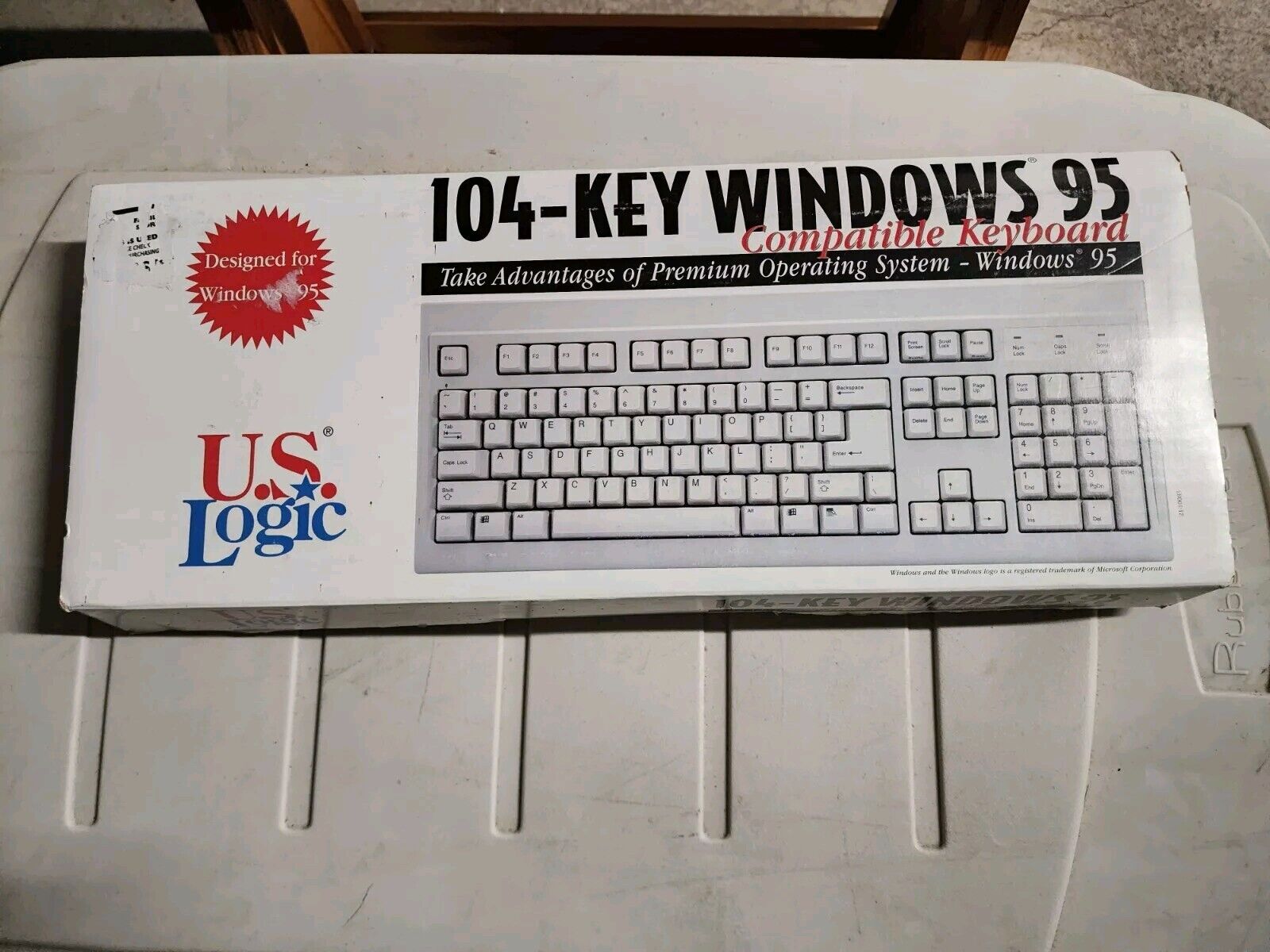 Us Logic Windows 95 Keyboard
