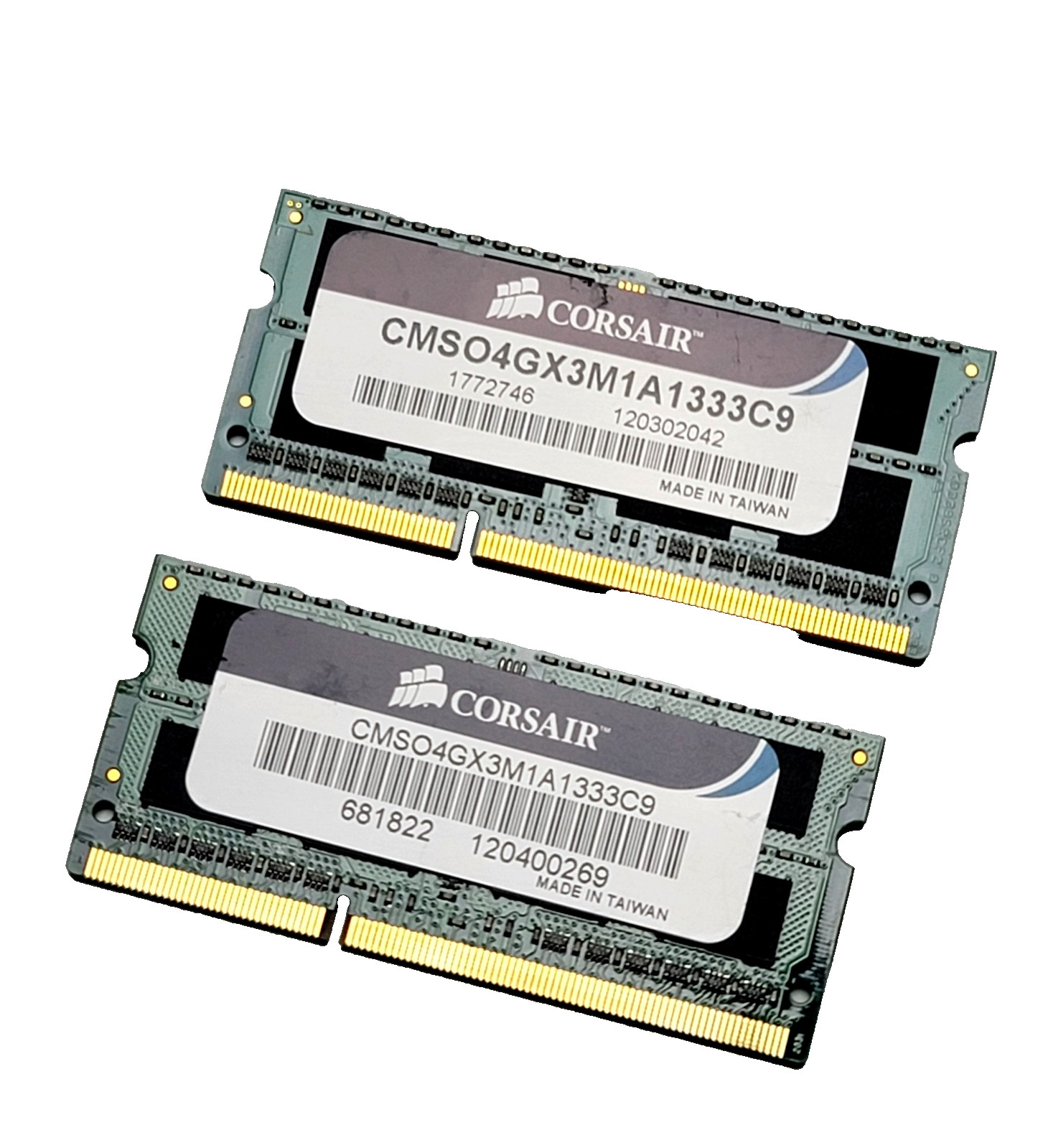 Corsair 8GB (2x4GB) DDR3 1333MHz SO-DIMM Laptop RAM CMSO4GX3M1A1333C9