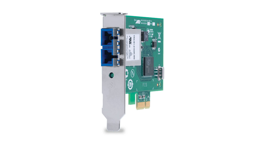 Allied Telesis 2911SX/SC PCI Express Fiber Optic Gigabit Network Interface Card 