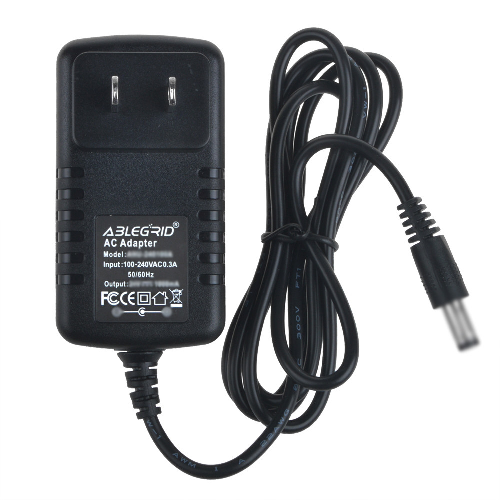AC Home Wall Power Charger/Adapter Cord for Velocity Micro eReader Cruz R102 5V2