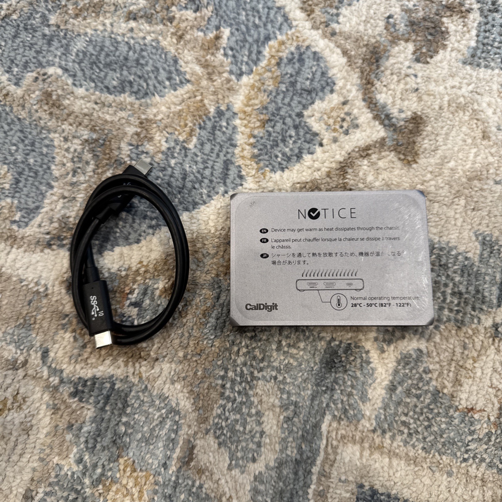 CalDigit USB-C SOHO Dock 10Gb/s HDMI 2.0b DP 1.4 UHS-II 4K 60Hz