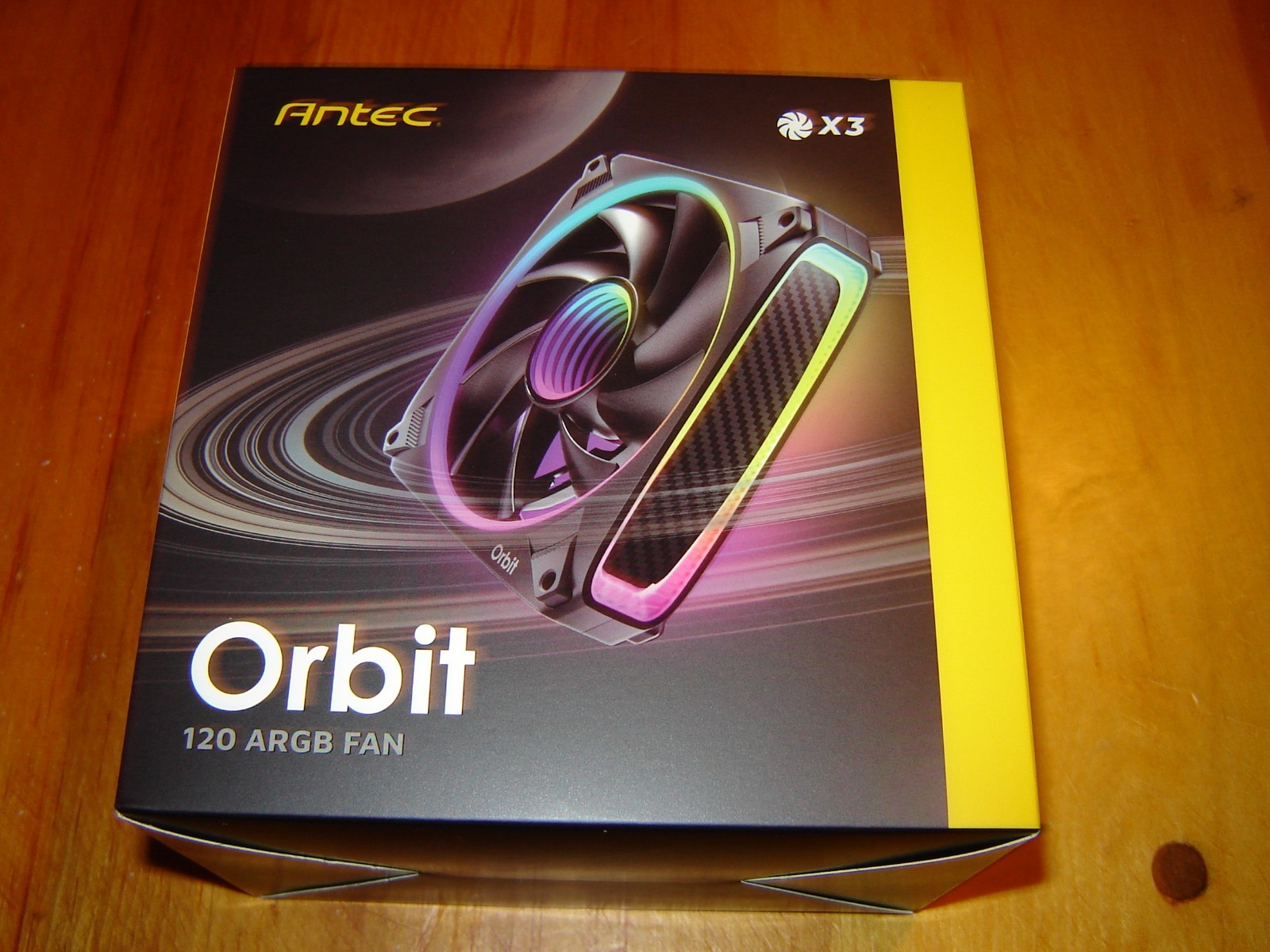 Antec Orbit 120mm ARGB Fan - 3 Pack