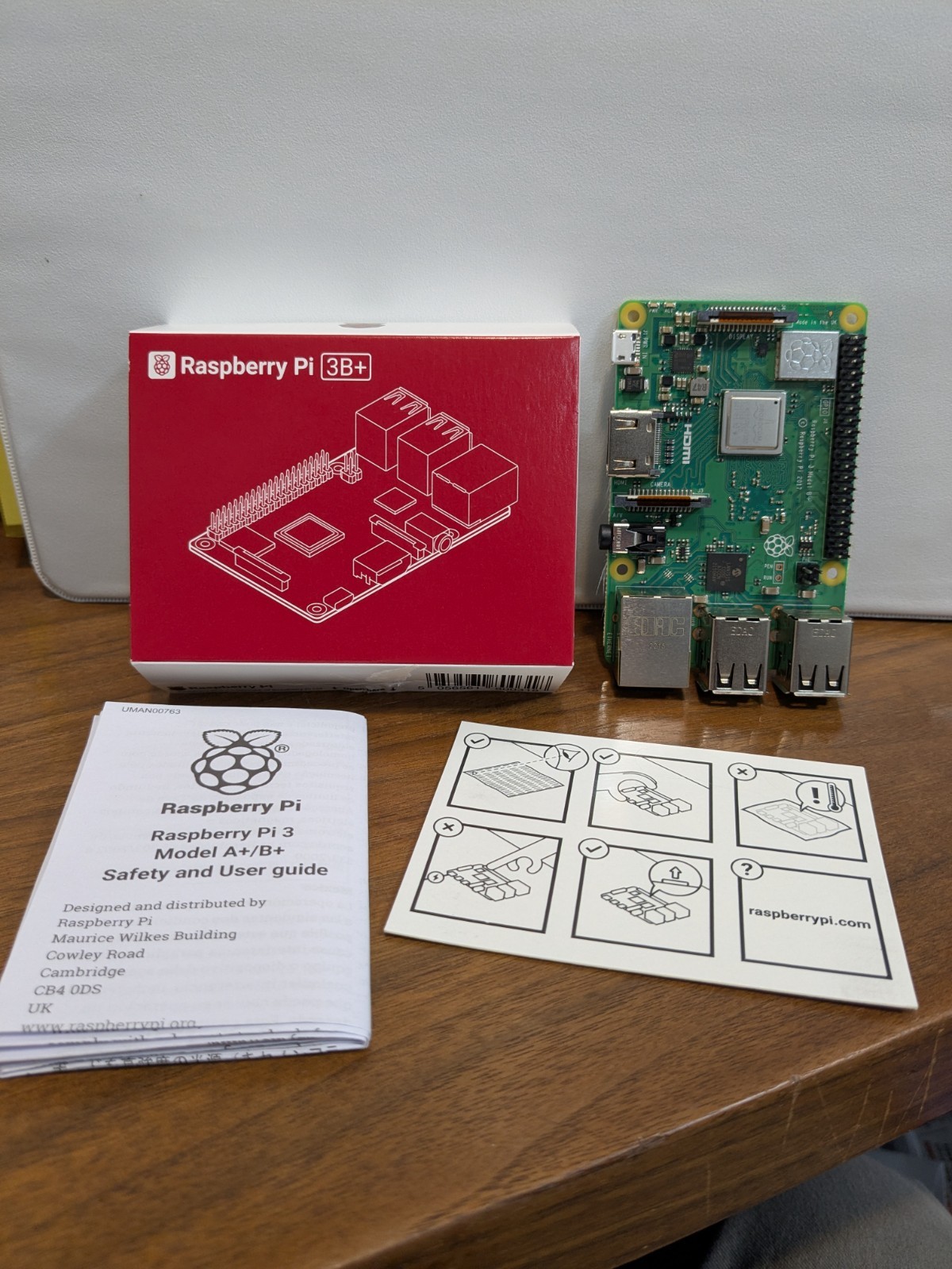 Raspberry Pi 3 Model B+, brand-new, unused, unopened, undamaged Raspberry Pi 3
