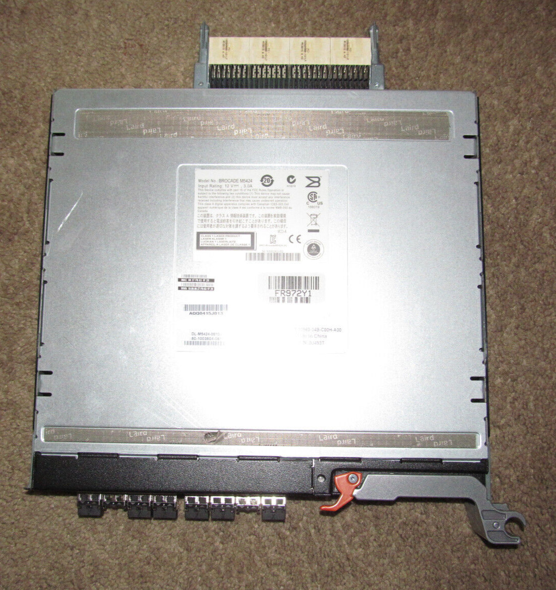 Dell Brocade M5424 8GB 12/24 Ports Fibre Channel Switch Works