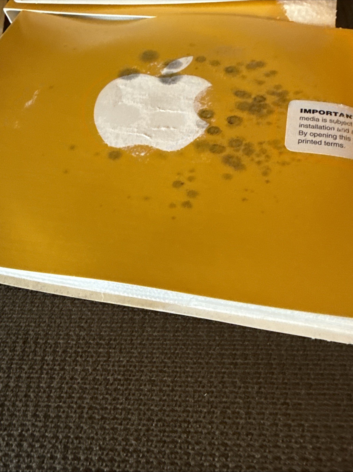 Vintage Apple iMac G3 install/restore CD v1.0 (Mac OS 8.5) G3 iMac Media Packet