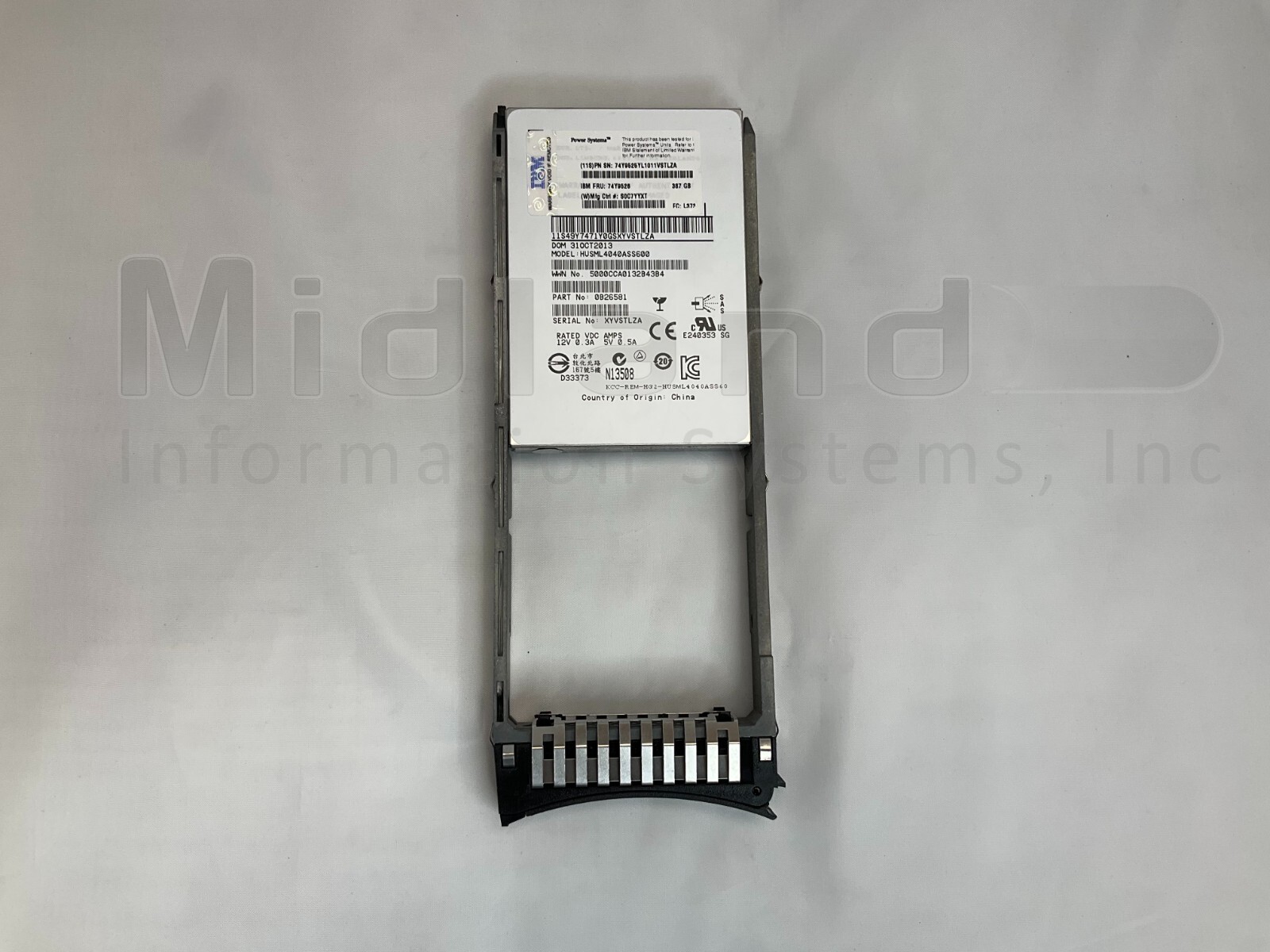 IBM ES1A 387GB SAS SFF-2 SSD w/eMLC (IBM i)