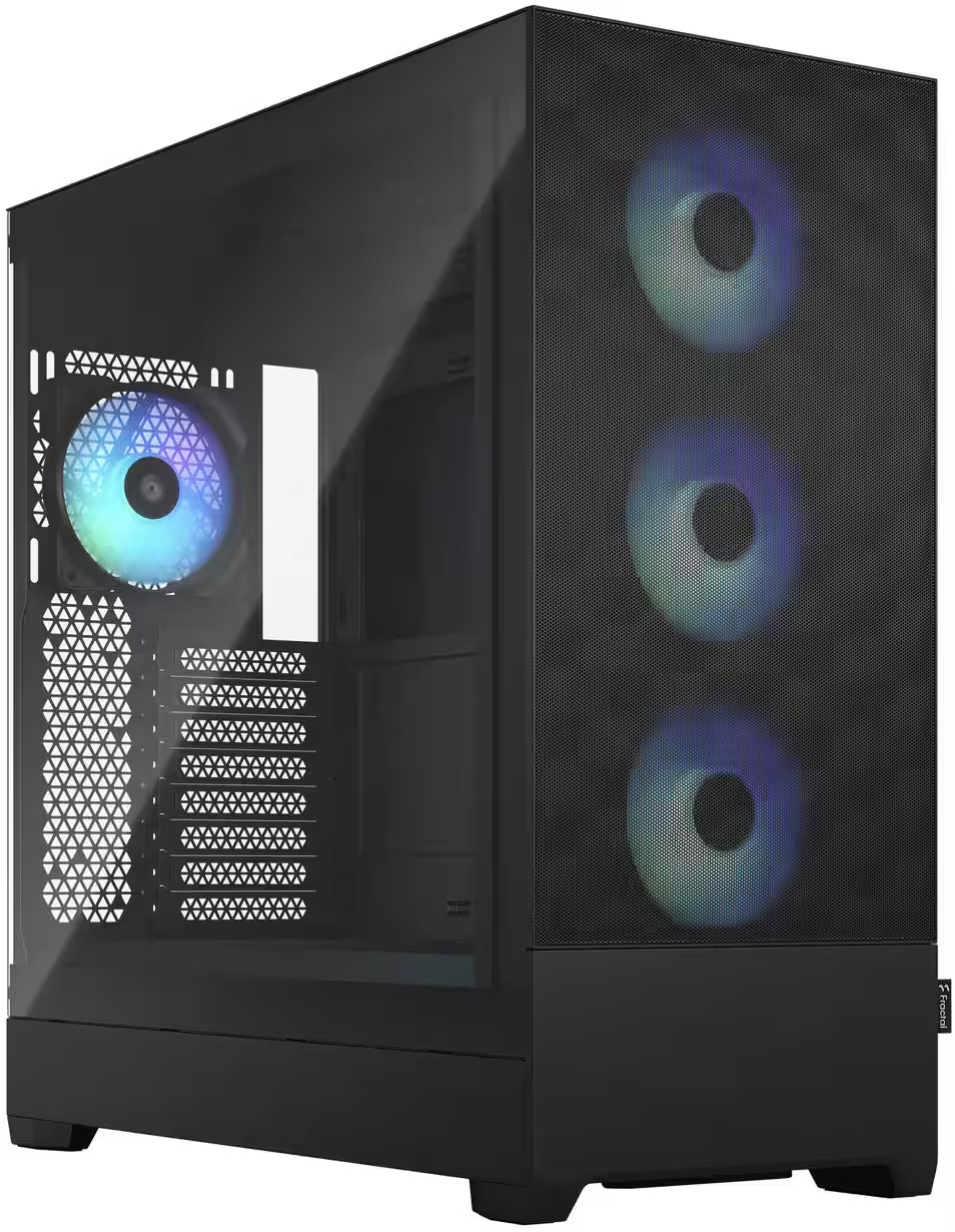 Fractal Design - Pop XL Air EATX, ATX, microATX, Mini-ITX RGB Black Chassis T...