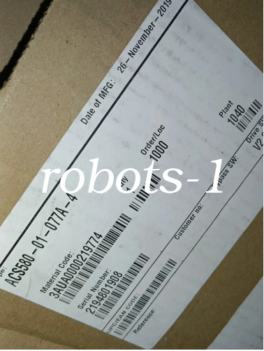 ACS580-01-07A-4 inverter brand new FedEx or DHL