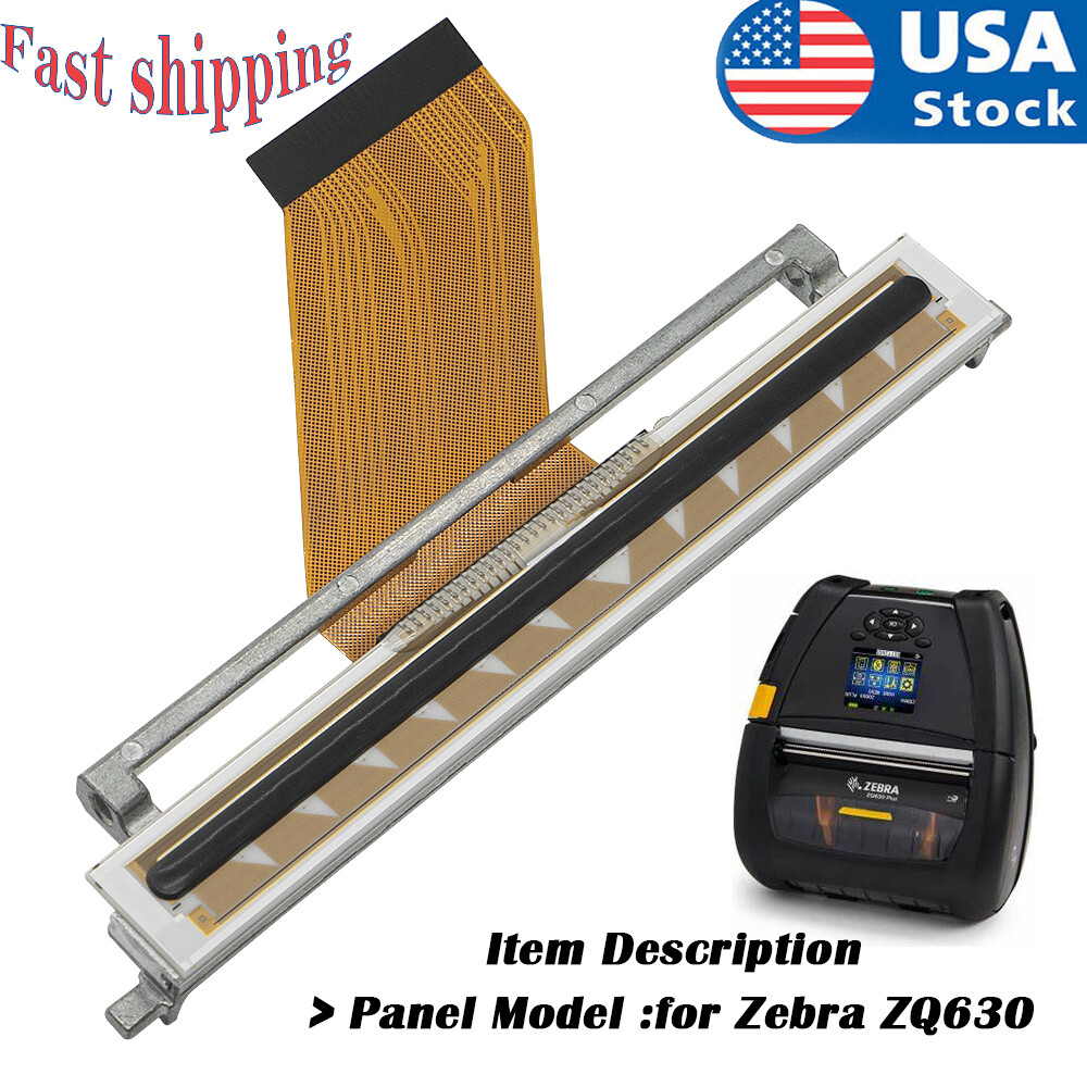 NEW Printhead with Flex Cable for Zebra ZQ630 Thermal Mobile Label Printer