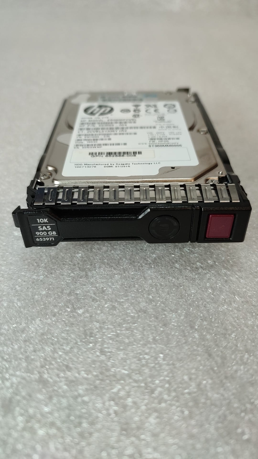 HP 653971-001 652589-B21 900GB 10K RPM 2.5" SAS 6Gbps HDD