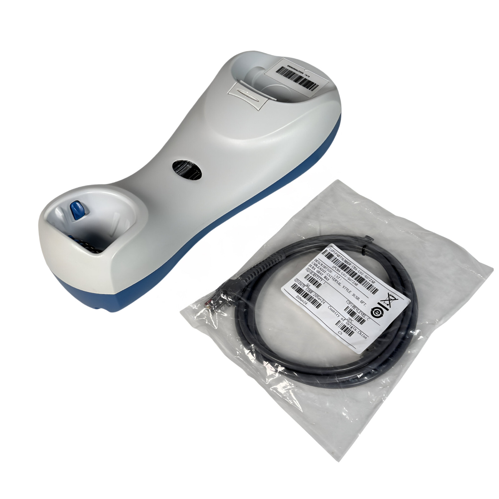 Symbol STB4278 Cradle for LS4278 DS6878 Barcode Scanner w/NEW USB Cable Grade A