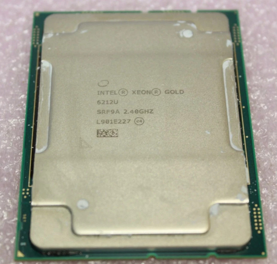 Genuine Intel Xeon Gold 6212U 2.4Ghz 24-Core Socket 3647 CPU Processor SRF9A