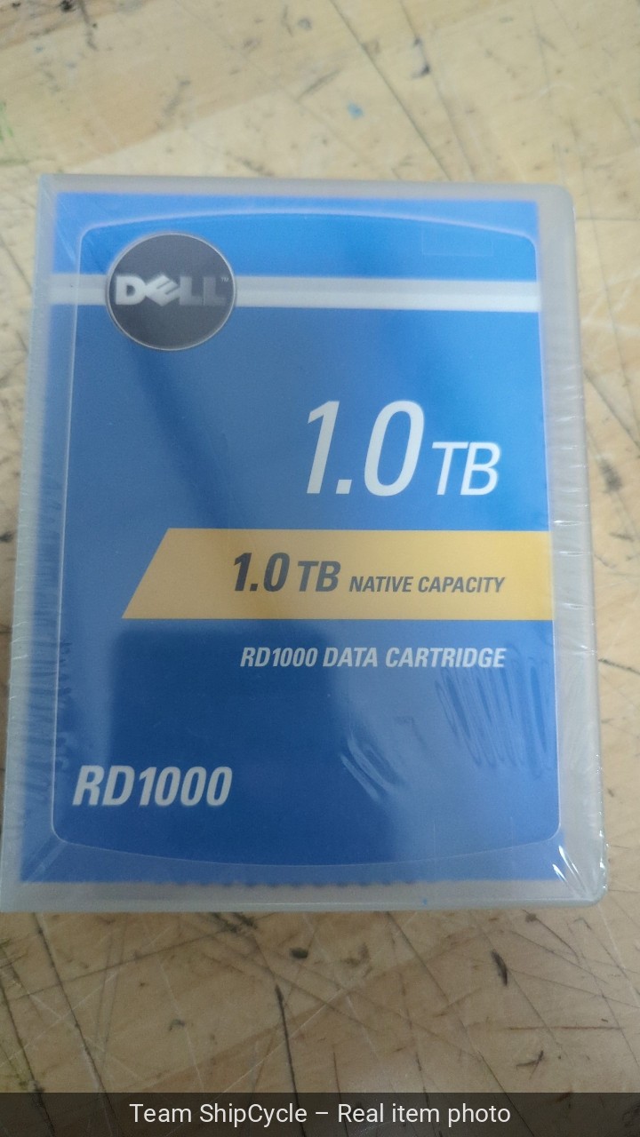 U92536 DELL PowerVault 10TB RD1000 Removable Storage Disk Cartridge Nati G1N