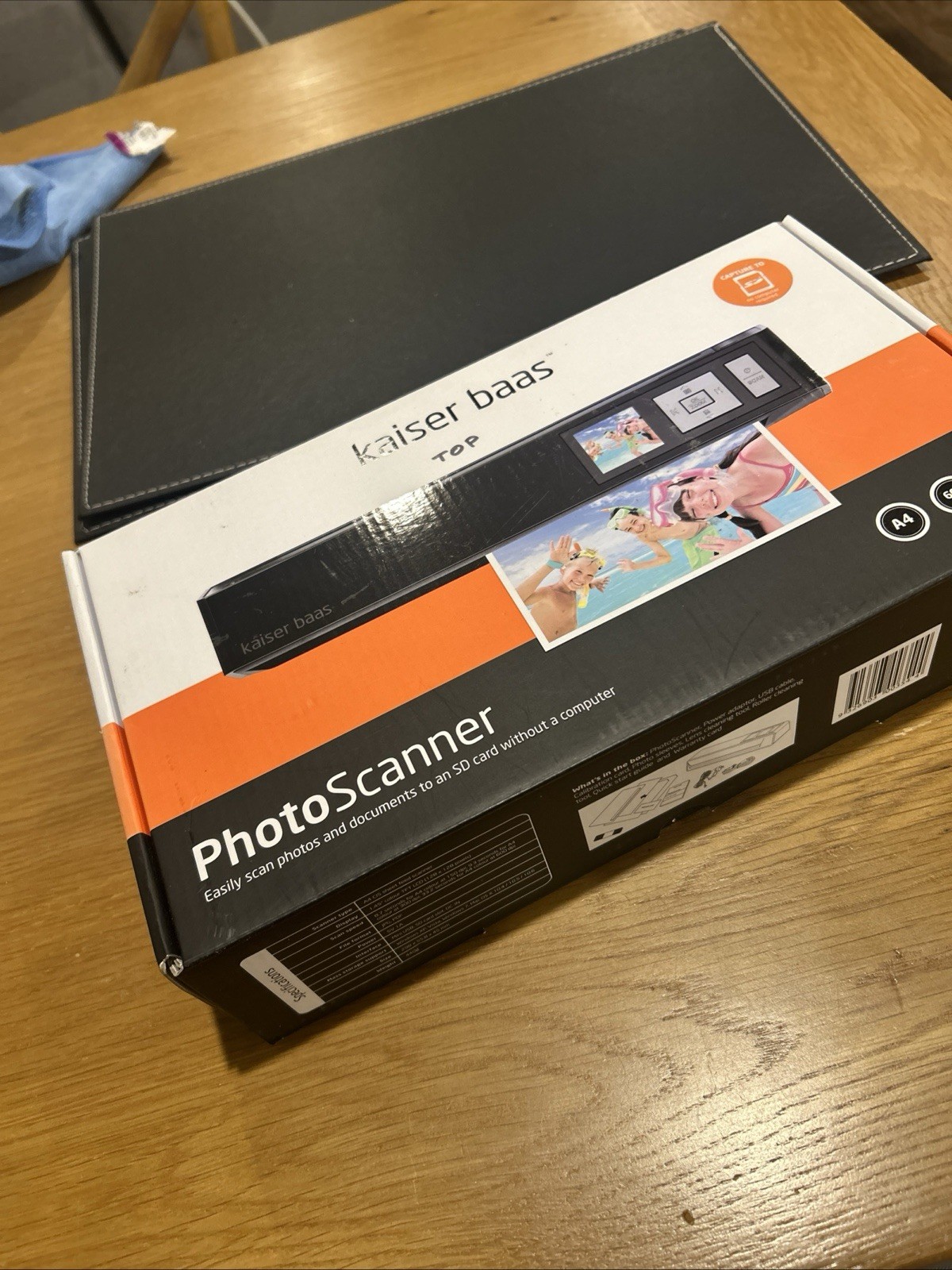 Kaiser Baas Photo Scanner  KBA030017 2.4" LCD Screen scan Direct to MMC/SD Card 