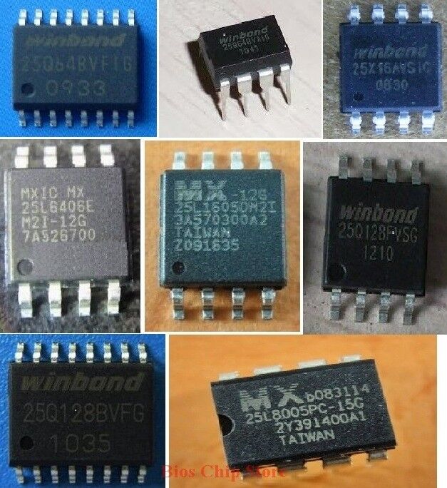 BIOS CHIP for Gigabyte GA-AB350M-DS3H, GA-AB350M-DS3H V2, GA-AB350M-Gaming 3