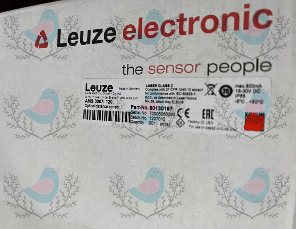 AMS 3007i 120  50130197 LEUZE Laser range finder brand new Shipping DHL or FedEX
