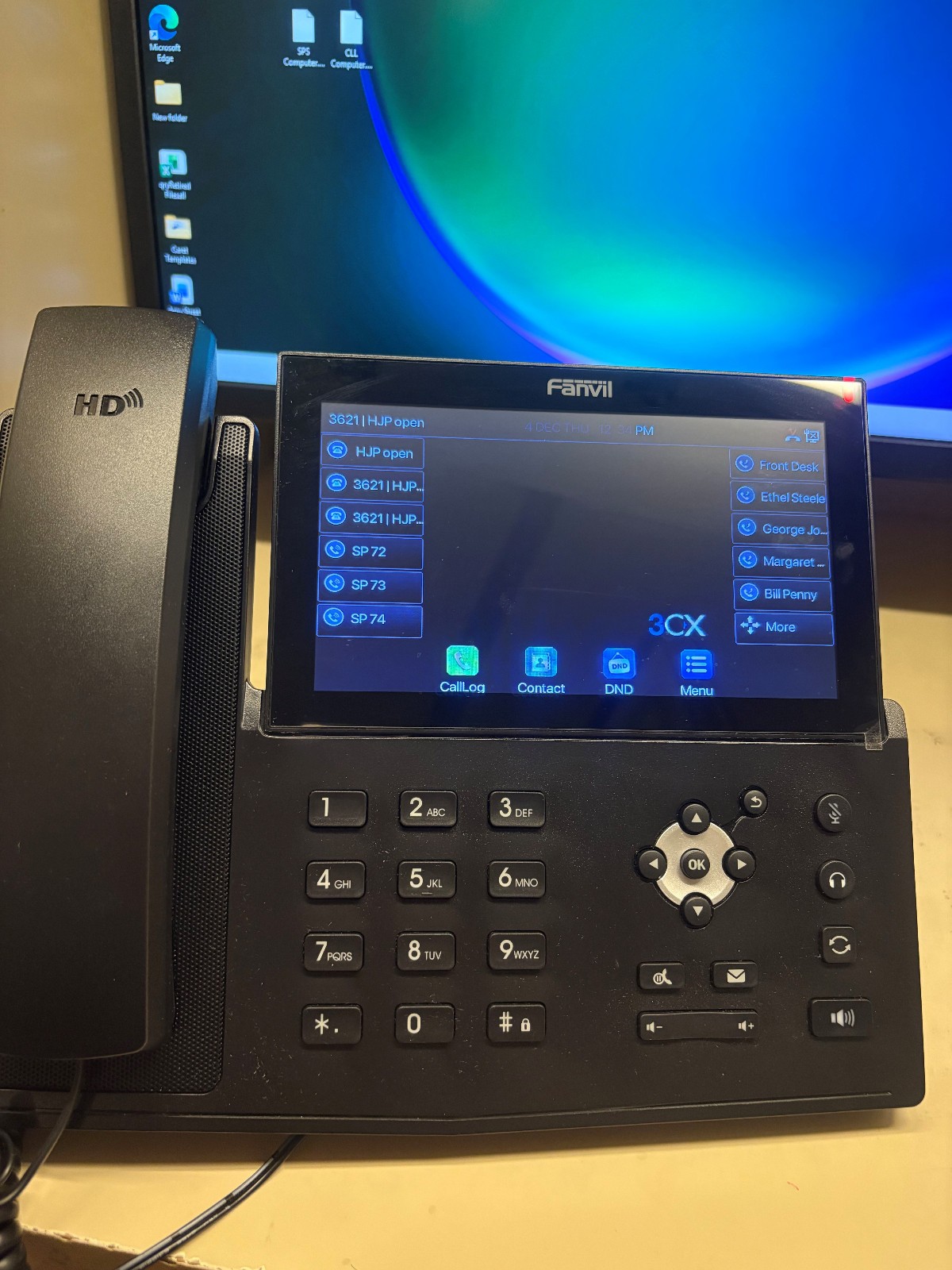 Fanvil X7 Executive level IP Phone - 20 SIP accounts w/ 7" Touch LCD