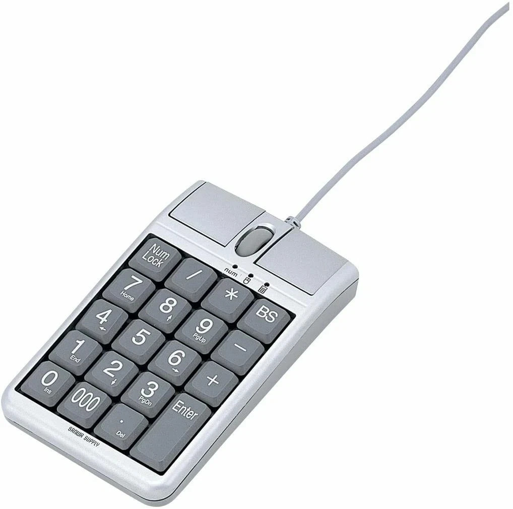 SANWA SUPPLY NT-MA1 Numeric Keypad Mouse new