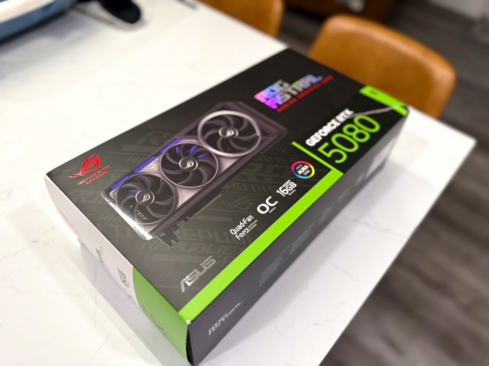 ASUS ROG Strix GeForce RTX 5080 OC 16GB GDDR7 PCIe Graphics Card