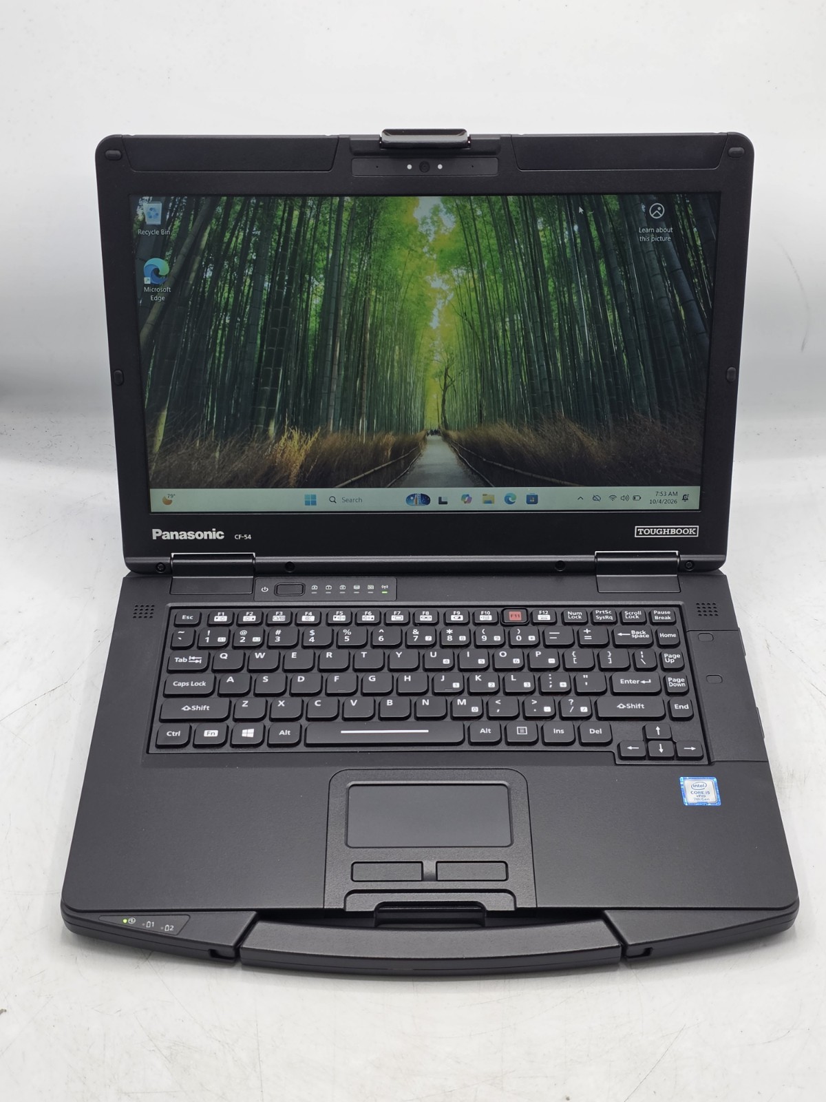 Panasonic ToughBook CF-54 i5-7300U 2.60GHz 16GB RAM 512GB SSD WIN11P 350 Hours