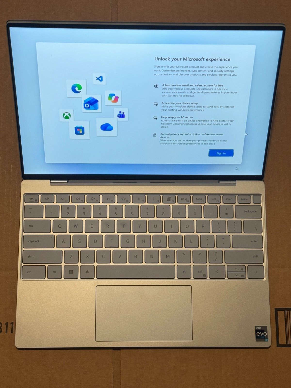 Dell XPS 9315 13.4" FHD+ anti glare Laptop i7-1250u CPU 16gb DDR5 Ram 512gb