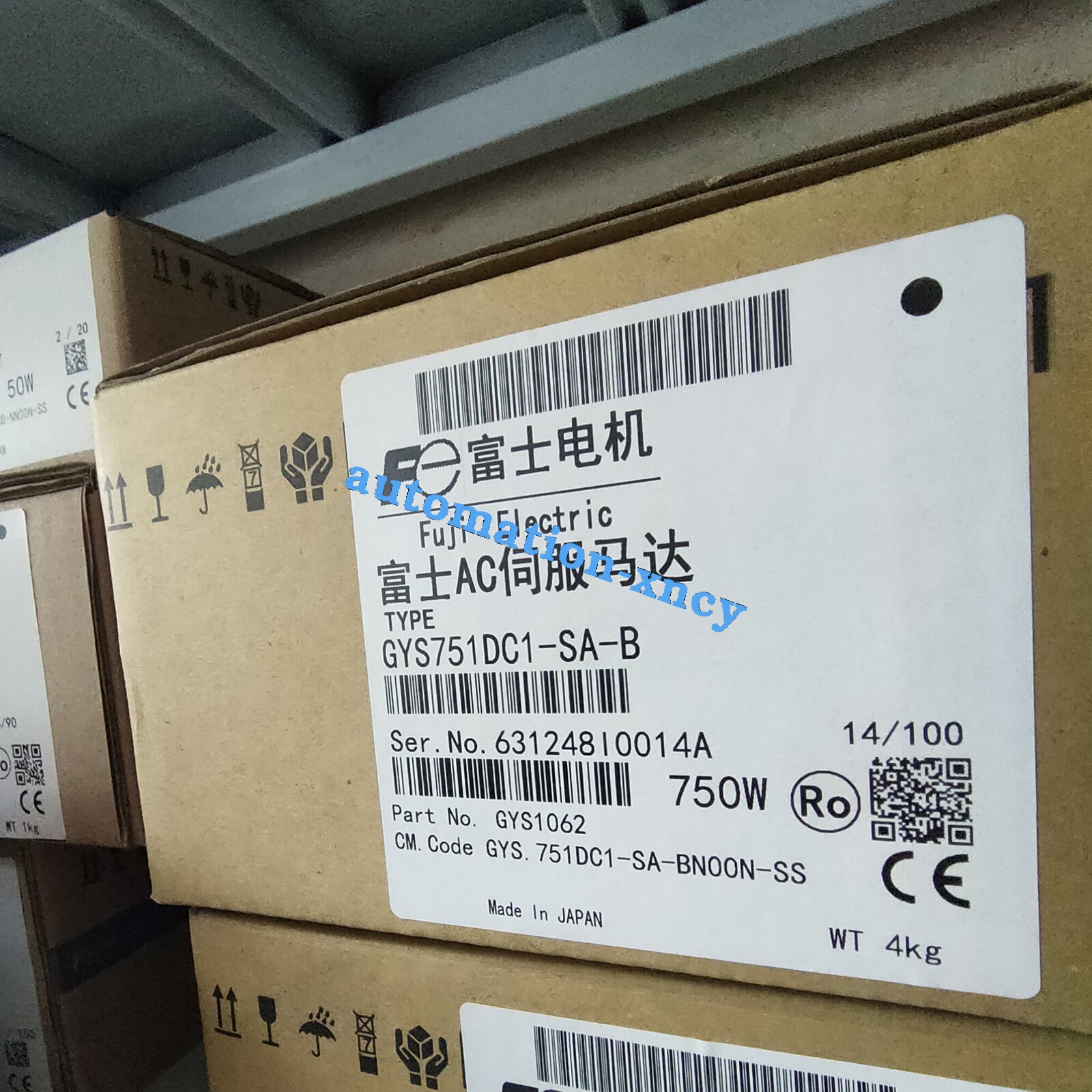 1PC FUJI GYS751DC1-SA-B Servo Motor GYS751DC1SAB New Expedited Shipping