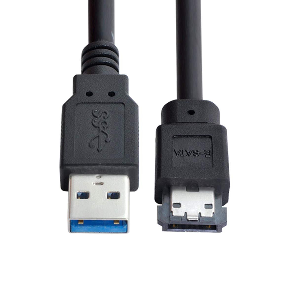 USB 3.0 to Esata Cable for HDD/SSD/ODD 3.28FT/1.0M (One Way Transmission the USB