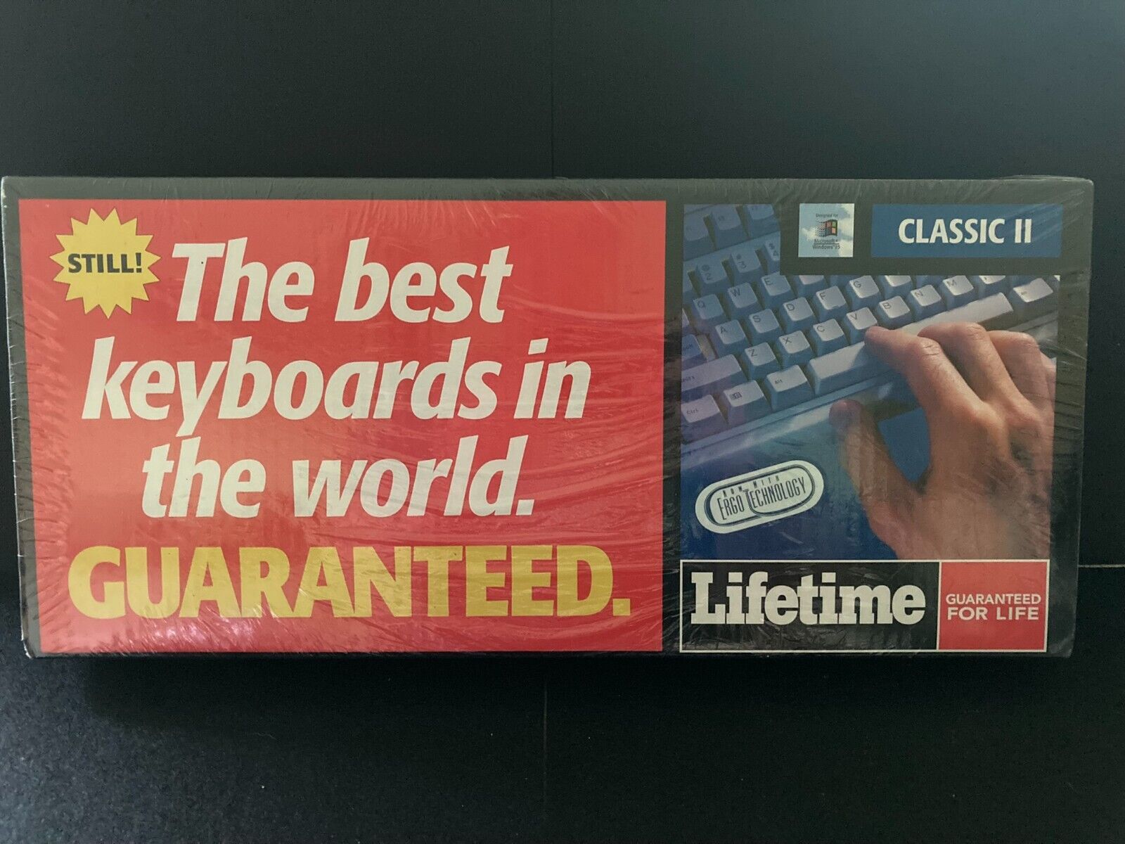 KeyTronic Lifetime Classic II Keyboard New in Sealed Box