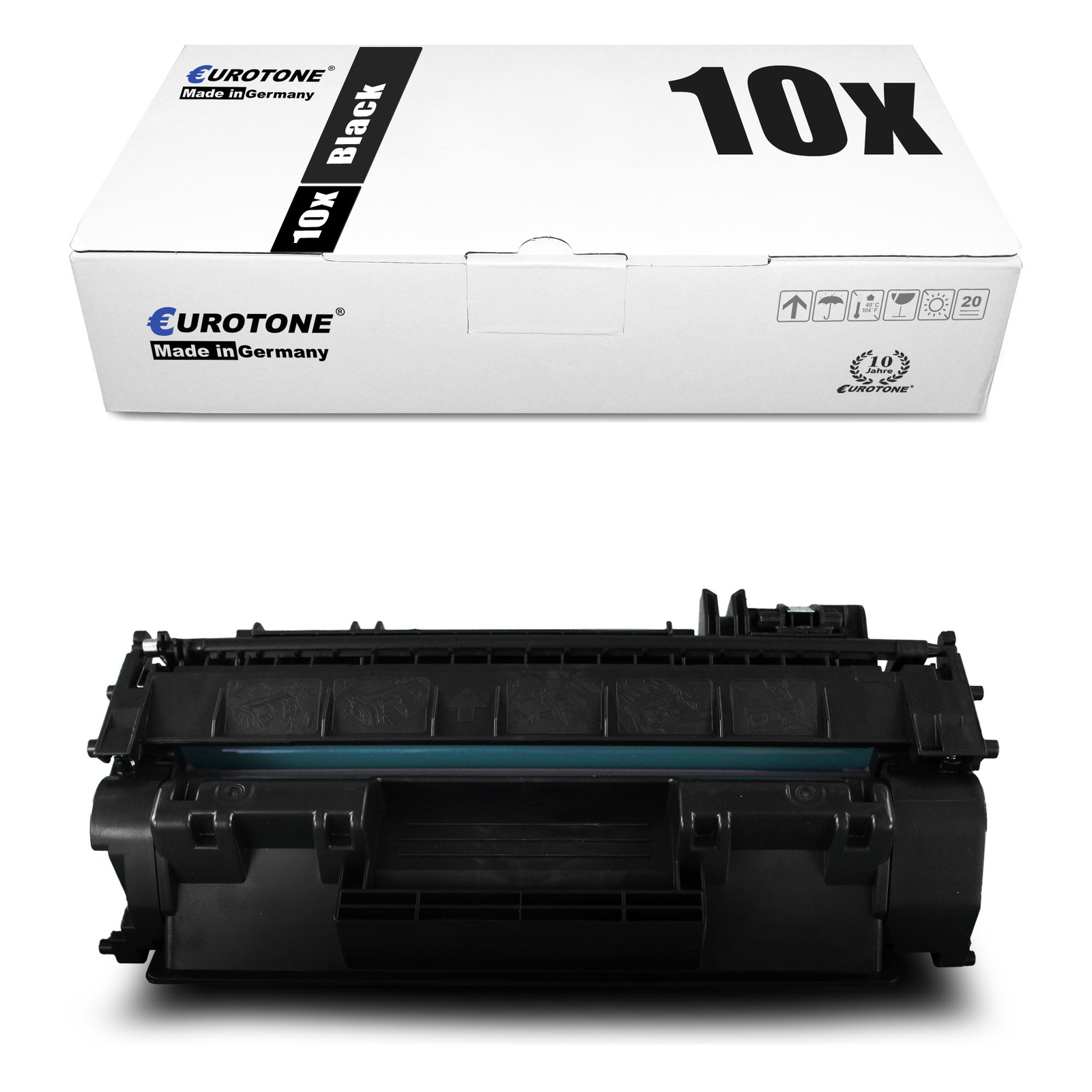 10X Eurotone Eco Cartridge For HP LaserJet Pro 400 MFP M-425-DN M-425-DW