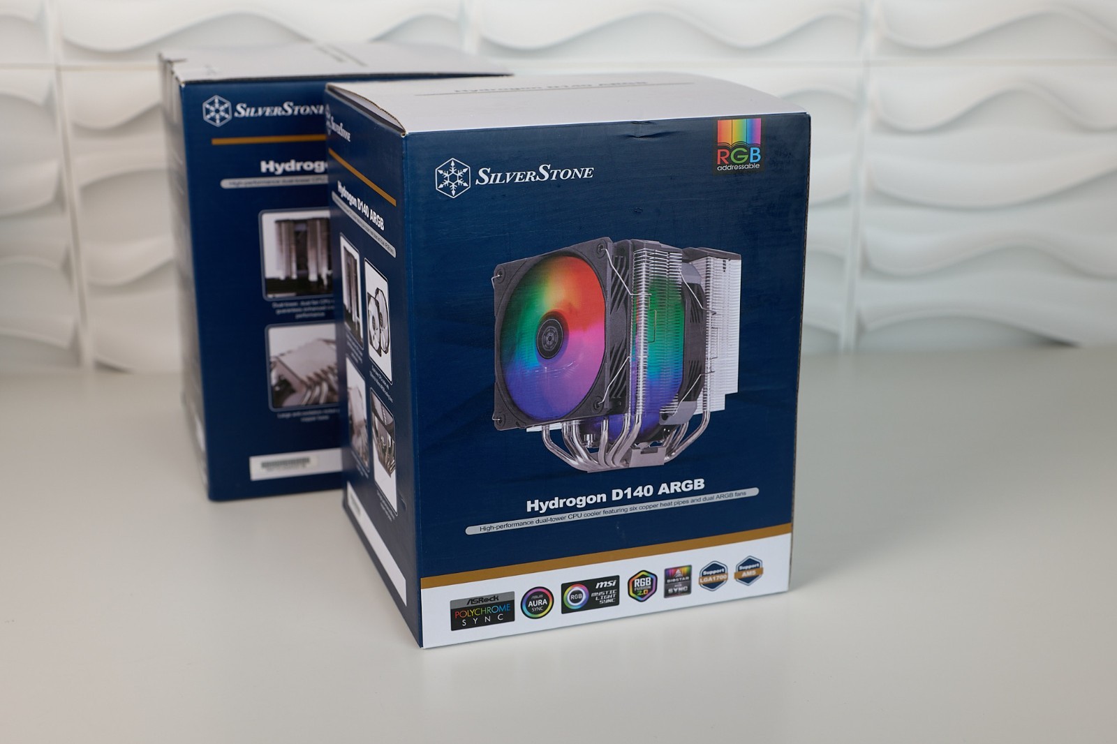 SilverStone Technology Hydrogon D140 ARGB Dual-Tower CPU Cooler