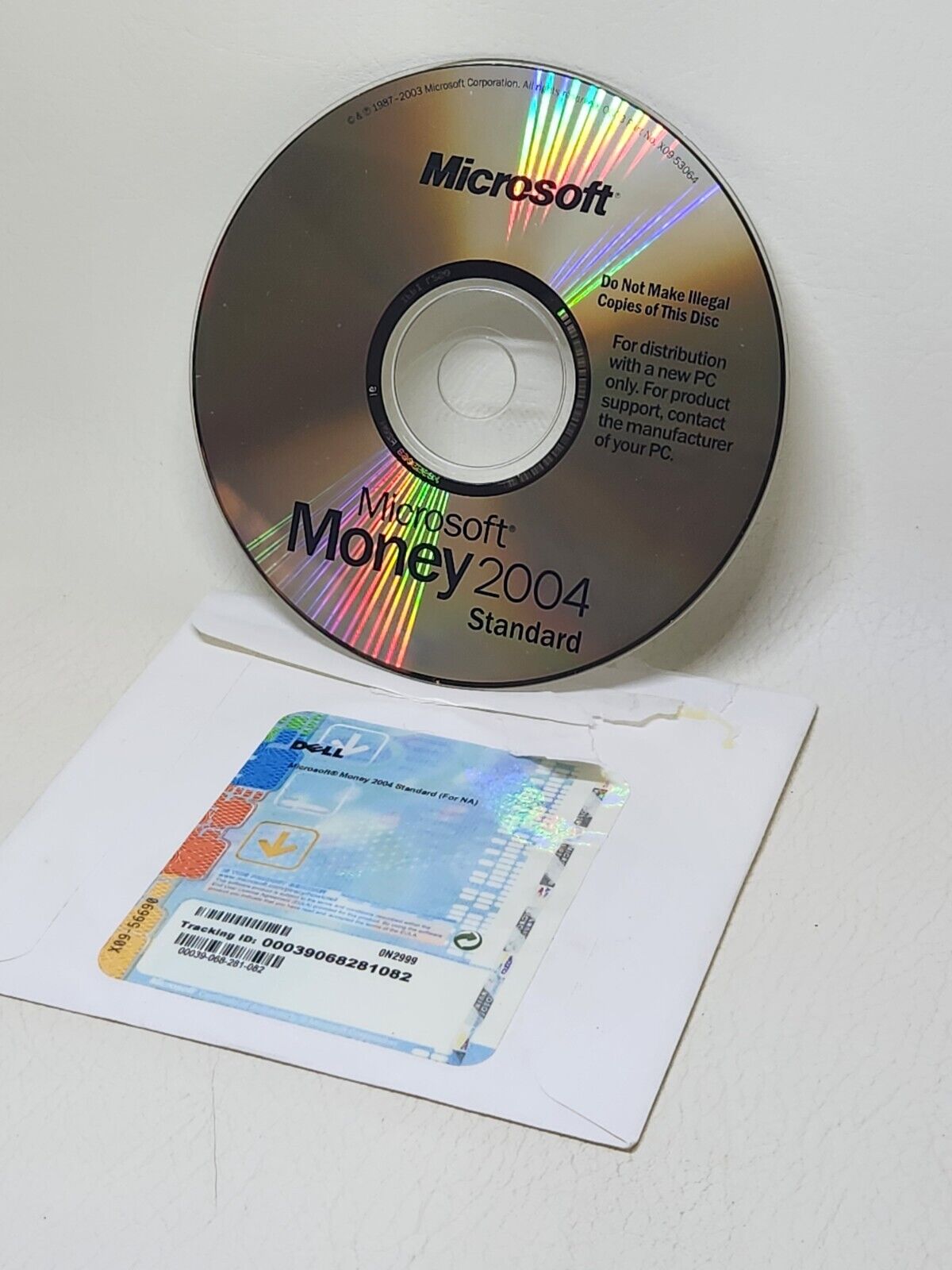 Microsoft Money 2004 Standard Replacement Disc PC