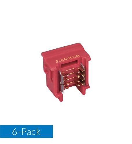 ICC ICCICACSPDRHD JackEasy Replacement Head HD - 6 Pack
