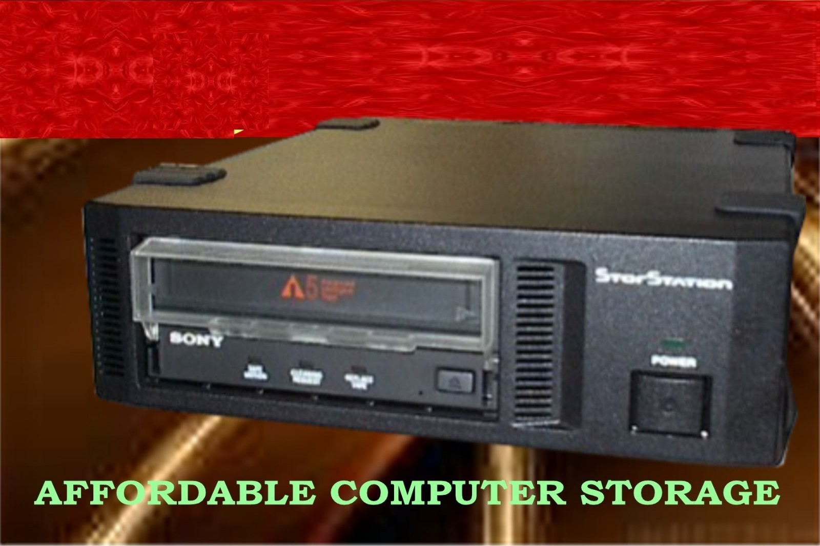 SONY tape drive EXTERNAL 1040Gb AIT5 AIT-5 LVD SDX-1100V SDX1100V SDX-D1100