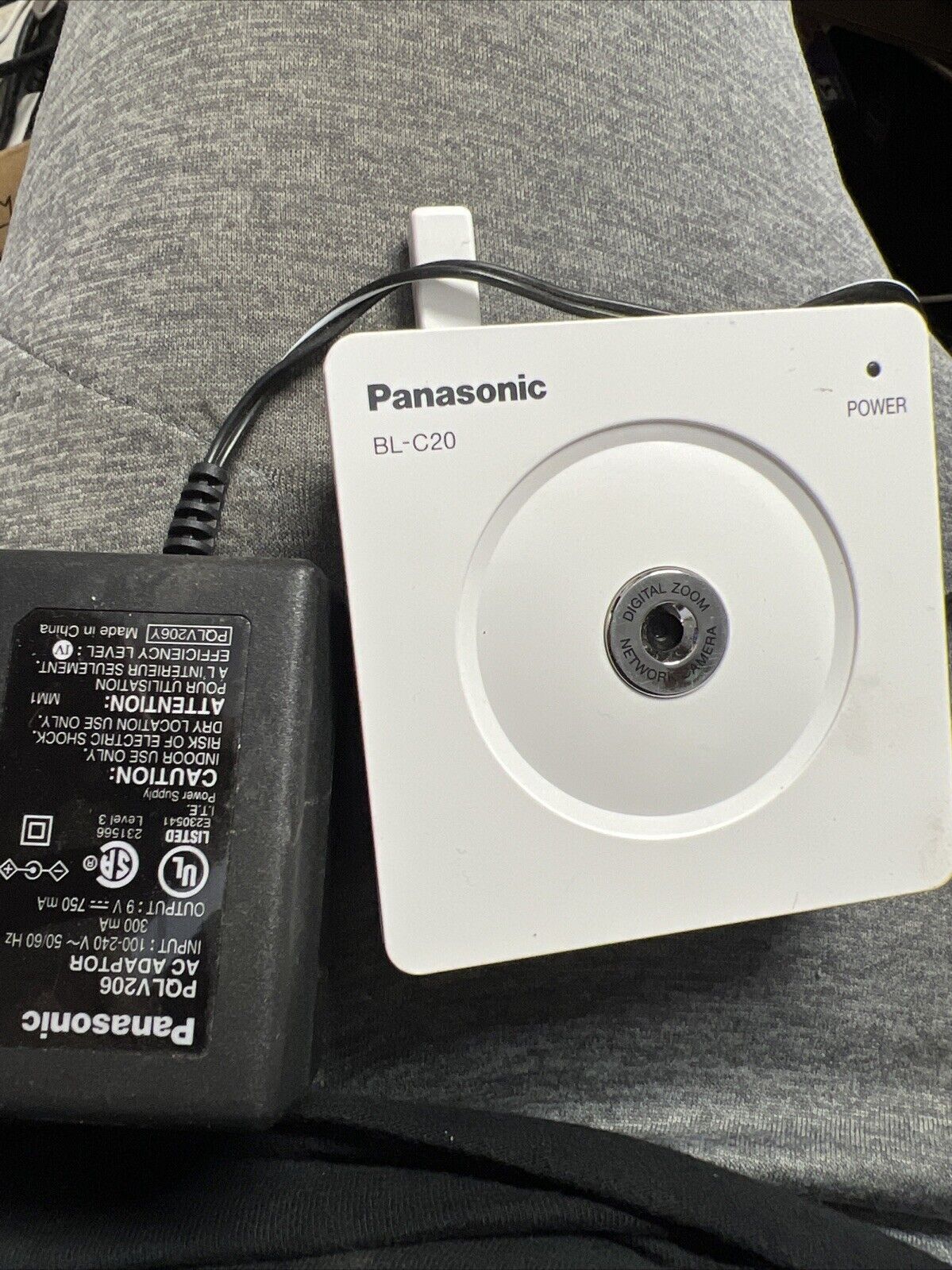 Panasonic BL-C20A WIRED ONLY Remote Video Monitoring Indoor Network Web Camera