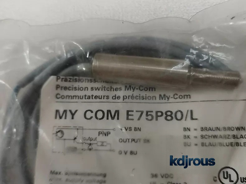 1PCS Brand new Baumer MY-COM E75P80/L Micro switch Expedited shipping