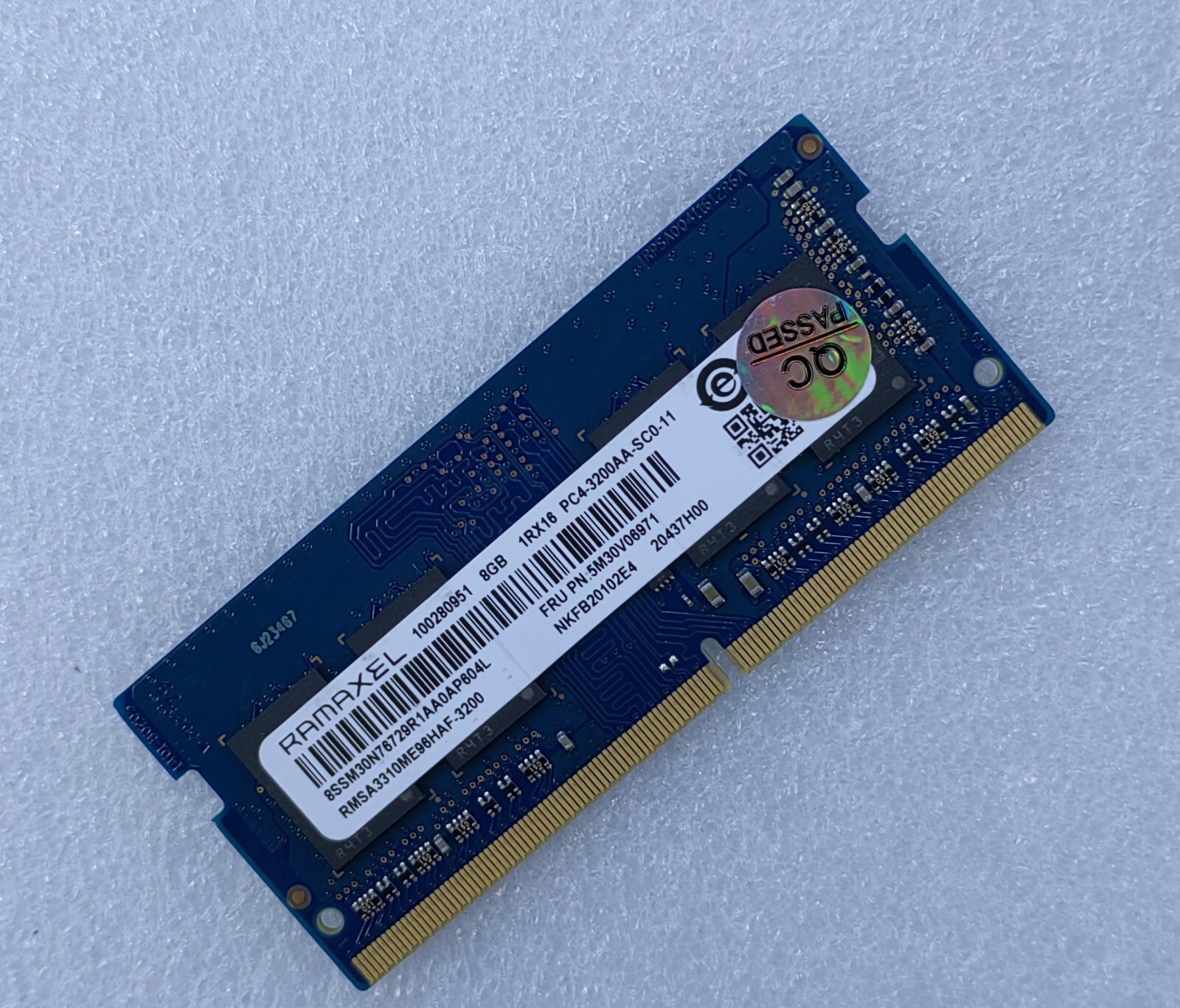 RAMAXEL 8GB DDR4 3200 Laptop SO-DIMM RAM 1Rx16 PC4-25600 for LENOVO Acer HP DELL