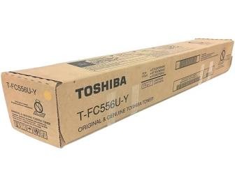 Genuine Toshiba TFC556UY Yellow Toner Cartridge - Factory Sealed