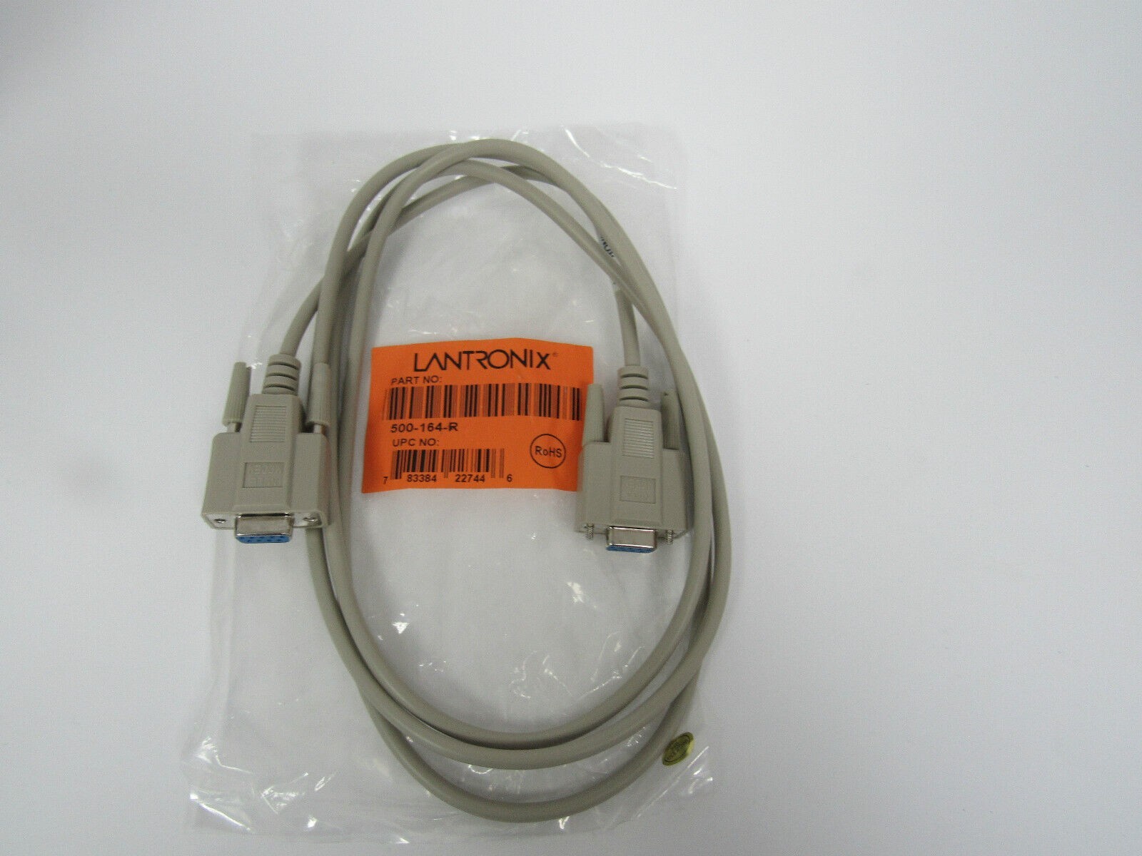 Lantronix - Null modem cable DB-9 (F) (500-164-R)