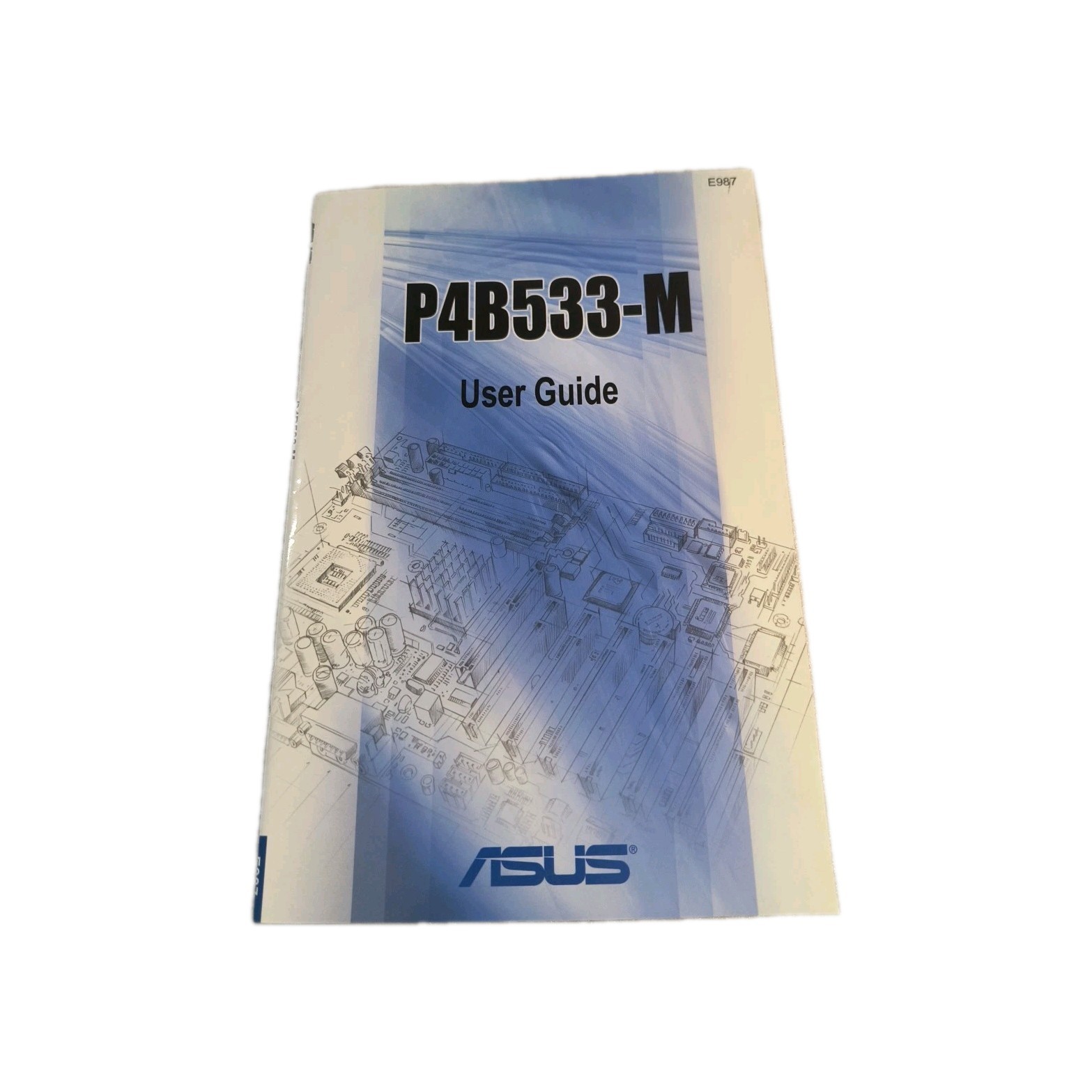 RARE VINTAGE ORIGINAL OEM ASUS P4B533-M SOCKET 478 MOTHERBOARD MANUAL MXB121