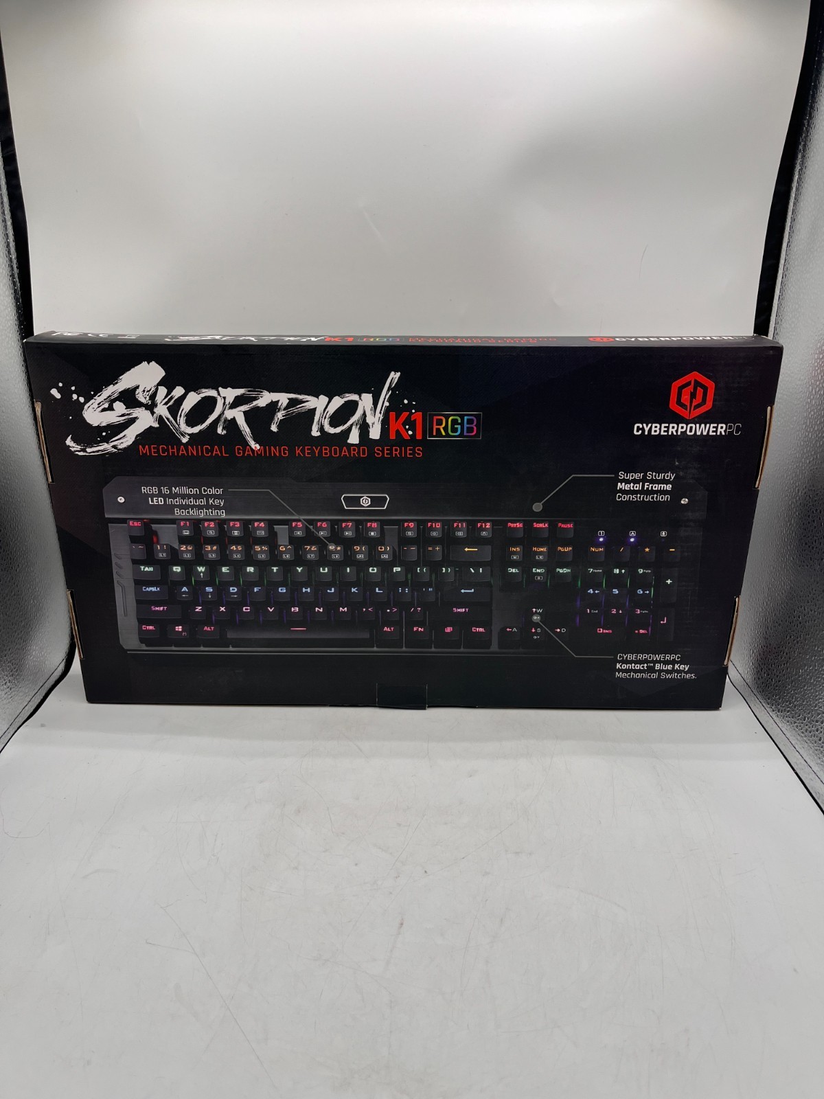 CyberPowerPC Skorpion K1 RGB Mechanical Gaming Keyboard