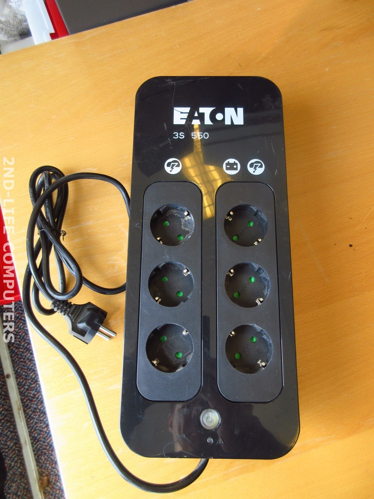 EATON 3S 550 DIN 6-Port 550VA 330W 9400-43008-00P USB Network