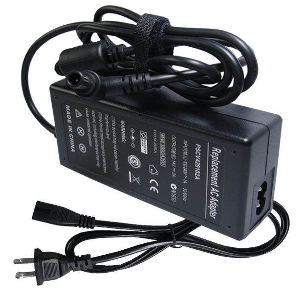 AC Power Adapter For Samsung C27F398FWN LC27F398FWNXZA LED Monitor Charger Cord