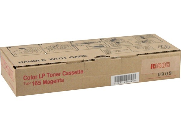 NEW SEAL GENUINE Ricoh Type 165 Magenta Toner Cartridge 402554 CL3500 