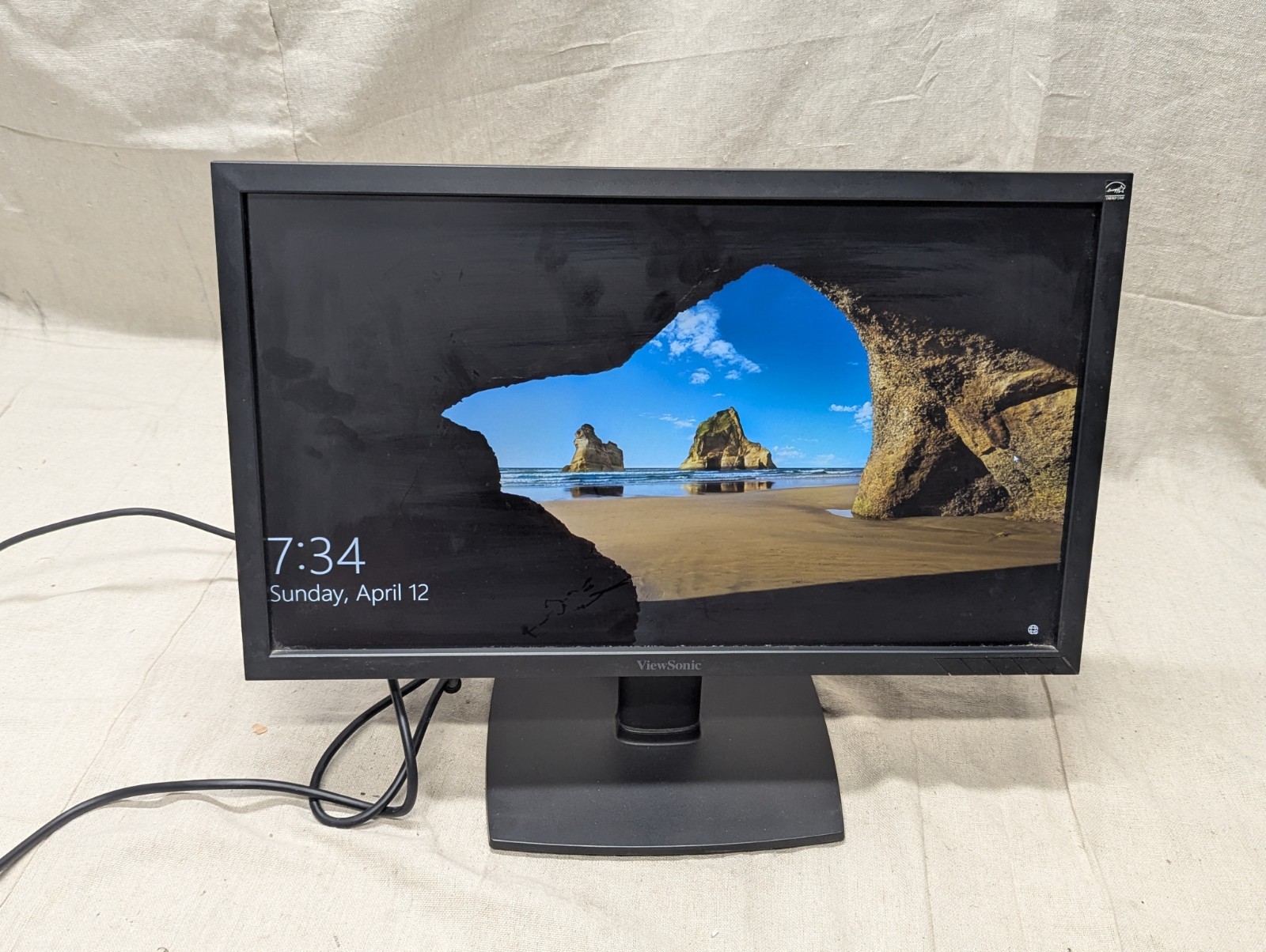 ViewSonic VA2251M-LED VS14589 22" VGA DVI w/ Power Cord