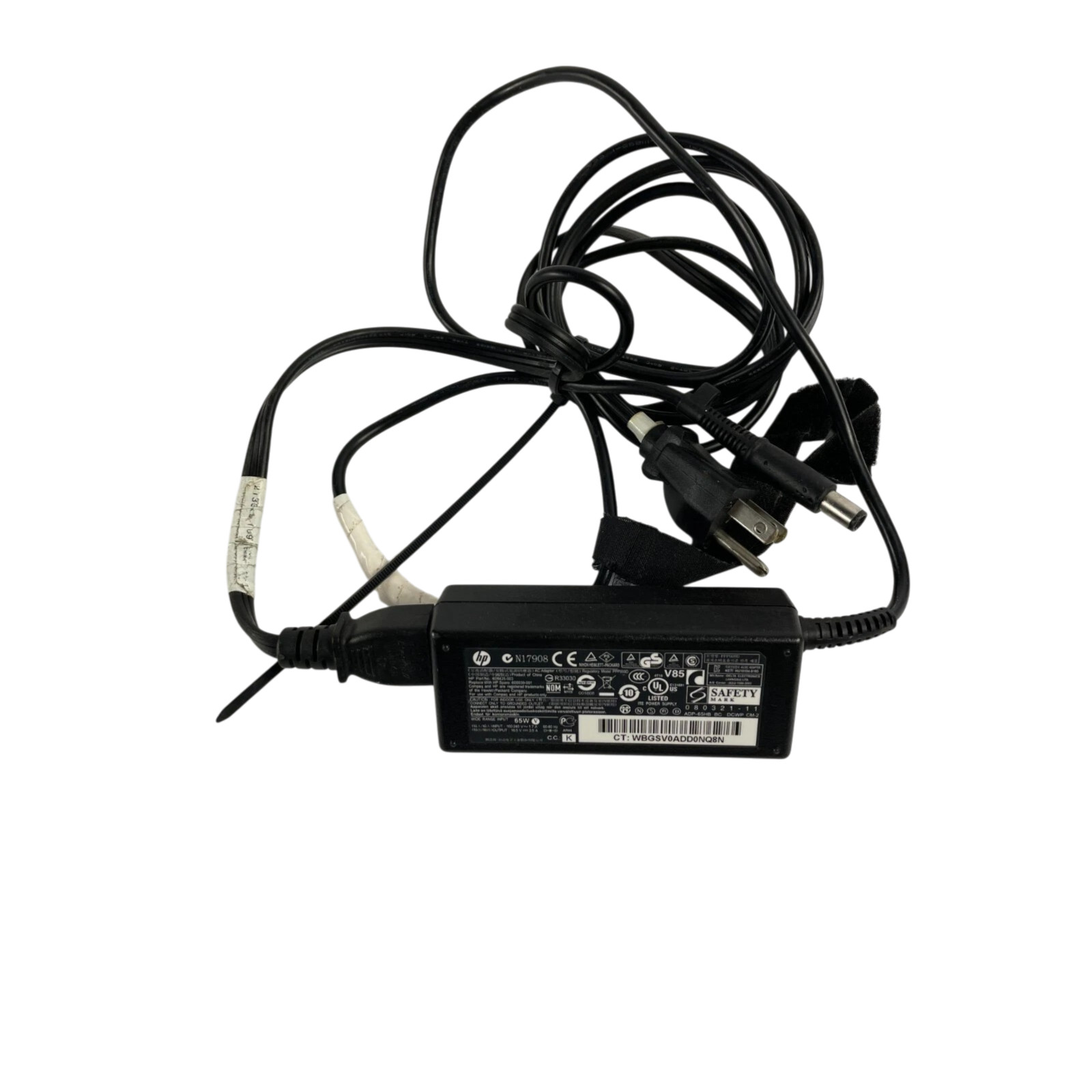 Genuine Hp 608425-003 Ac Adapter Output 18.5 V 3.5 A Power Supply Adapter A74