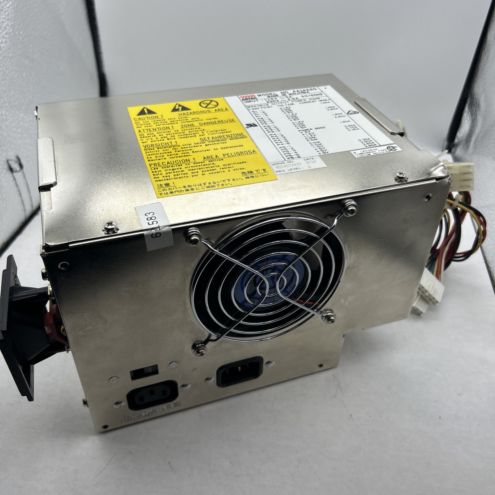 ASTEC 200W AT Power Supply AA14220 Tower Desktop Case PC IBM PS 486 386