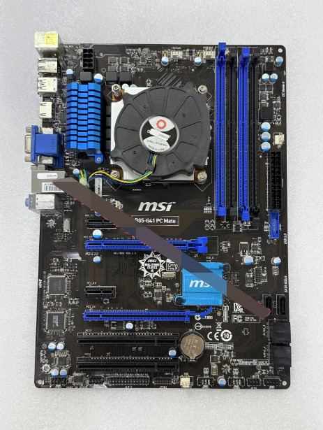 1pc  used      MSI   B85-G41 PC Mate  DDR3  B85  motherboard